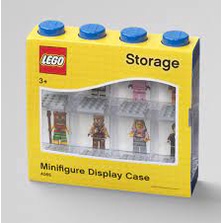 【積木樂園】樂高 LEGO 40650005 藍色8格人偶展示盒 樂高人偶收納盒 收藏
