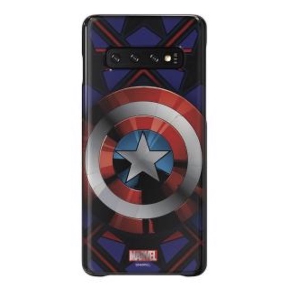 光華購入 三星 SAMSUNG s10+ 原廠 漫威 MARVEL 美國隊長手機殼 二手