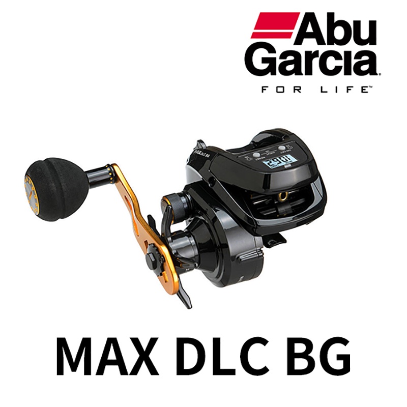 《ABU》ABU Garcia MAX DLC BG 大容量電子數位式捲線器 中壢鴻海釣具館 大烏龜 鼓式捲線器