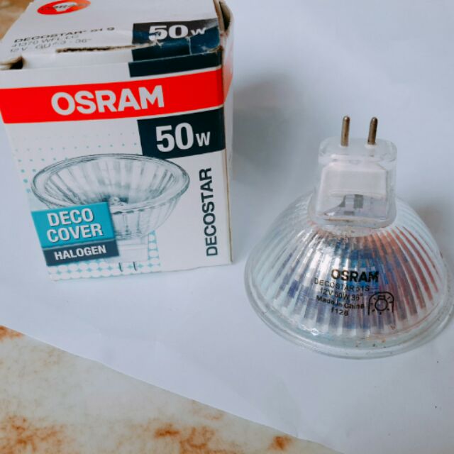 OSRAM  歐司朗 MR16 杯燈 鹵素投射燈 氣氛燈 12v 50w 36度 需搭配安定器 陸廠製