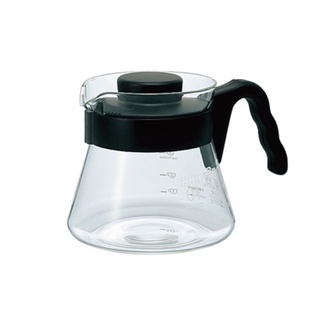 【勝曼精品咖啡】日本HARIO - V60好握01黑色咖啡壺 450ml VCS-01B 玻璃 耐熱 咖啡用具 手沖用具