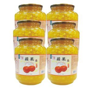 韓味不二 蜂蜜 蘋果茶 糖果醬- 韓國 原裝進口 1.9kg*6罐/箱 --【良鎂咖啡精品館】