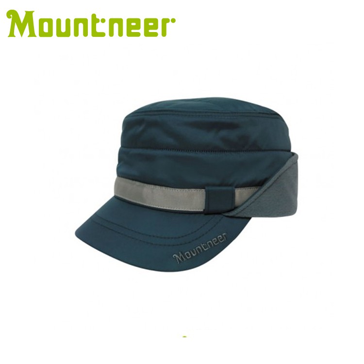 【Mountneer 山林 中性3M鋪棉耳罩軍帽《海藍》】12H02/保暖帽/戶外/登山/悠遊山水