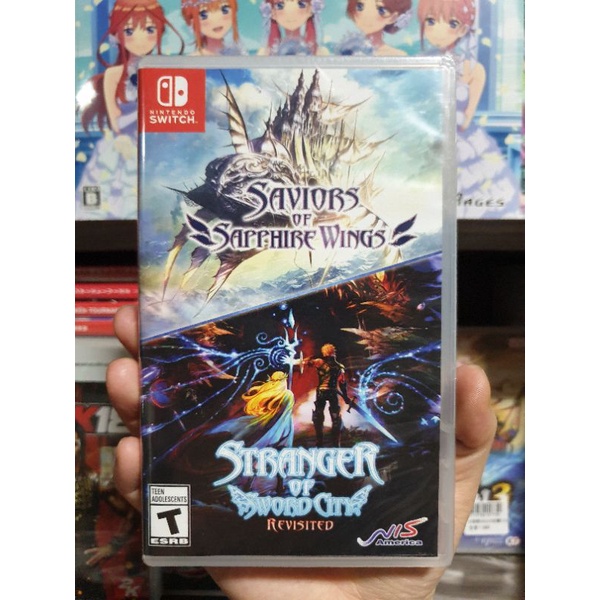 【全新商品】NS Switch遊戲 Saviors of Sapphire 蒼藍羽翼的修瓦莉亞/劍之街的異鄉人 英日文版