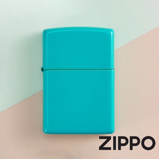 ZIPPO 淺綠松石色(素面)防風打火機 經典素面 官方正版 現貨 禮物 送禮 刻字 客製化 終身保固 49454