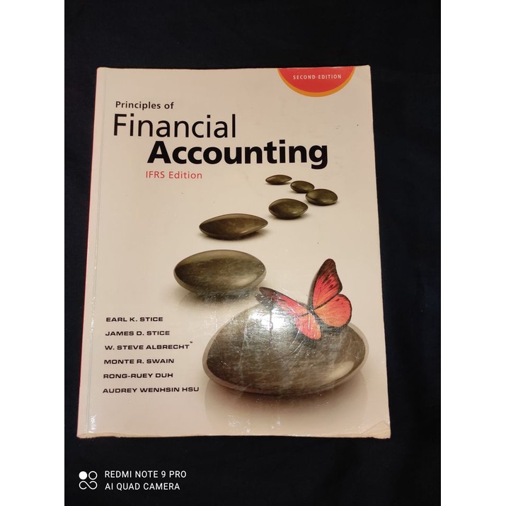 Principles of financial accounting IFRS edition