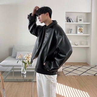 【Wow Select Shop】韓版 高階 街頭 簡約 時尚 皮衣 皮外套 夾克