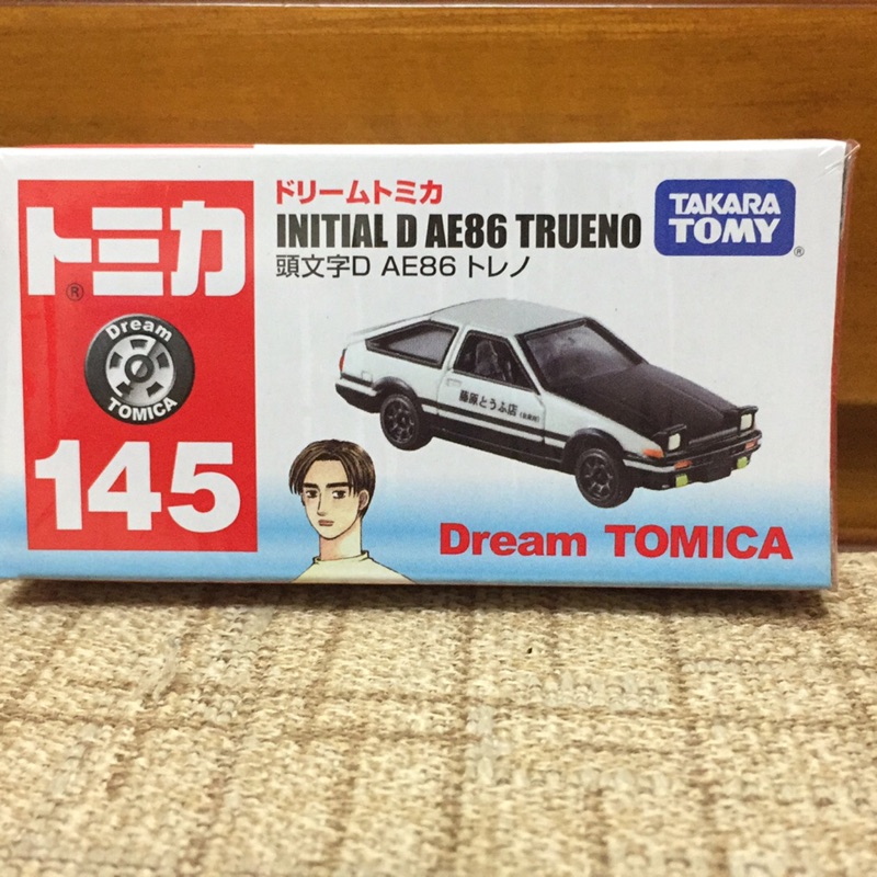 Tomica NO.145 頭文字D AE86 黑蓋