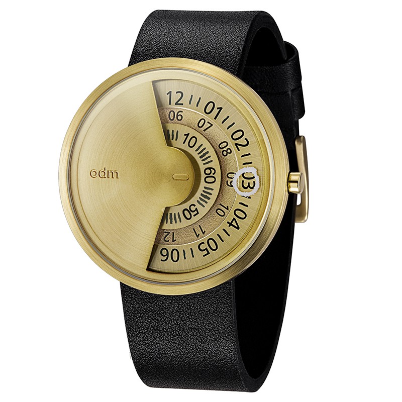 【odm】Palette調色盤設計腕錶-耀眼金/DD171-05/台灣總代理公司貨享兩年保固