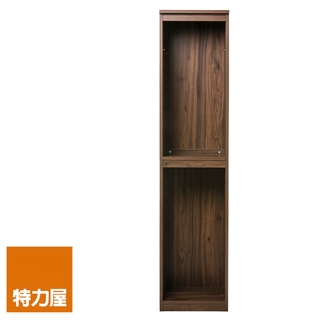 特力屋 萊特書櫃空櫃配件 深木色 40x30x174.2cm