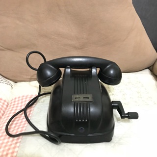 古董早期手搖電木電話機磁石電話復古功能不詳 蝦皮購物