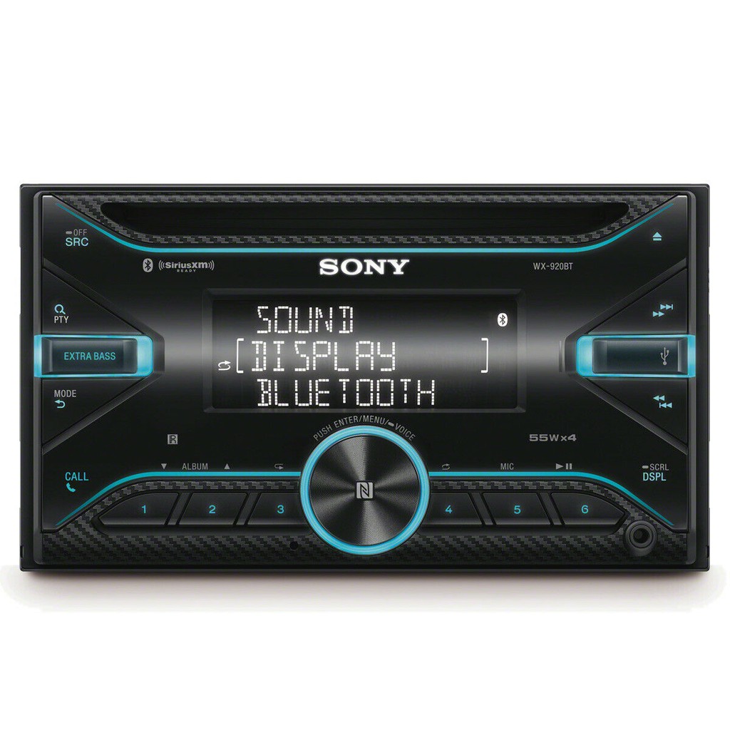 Sony Wx 9bt 車用 2din 單片cd播放主機 可雙手機藍牙連結 遙控器 蝦皮購物
