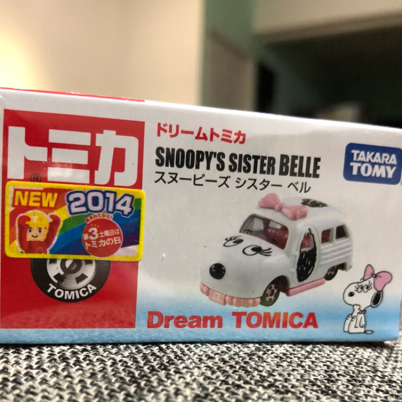 Tomica 多美小車 Snoopy Belle 車