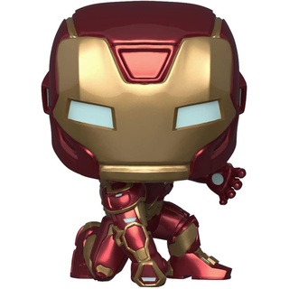 現貨 美版 FUNKO 漫威 復仇者聯盟 鋼鐵人 東尼史塔克 無限手套 夜光版 Ｑ版公仔