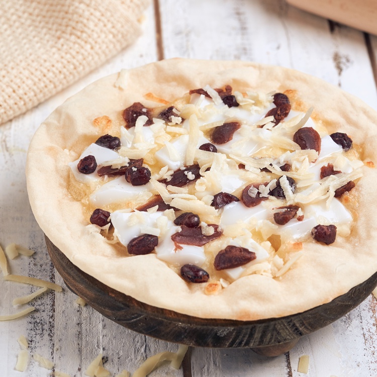 【PhonePizza 瘋披薩】紅豆麻吉甜披薩口味 / 薄脆 冷凍 披薩 pizza 比薩