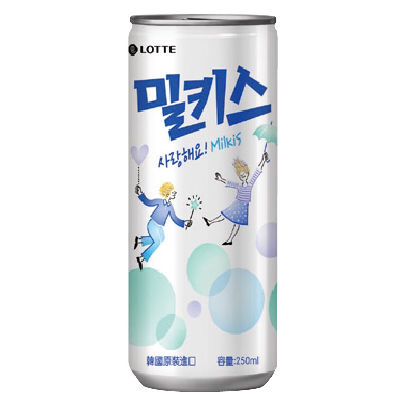 Lotte樂天 乳酸優格風味碳酸飲料 250ml【家樂福】
