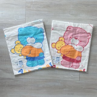 🔥現貨🔥黃色小鴨 艾比熊 紗布浴巾 雙層純棉 台灣製造