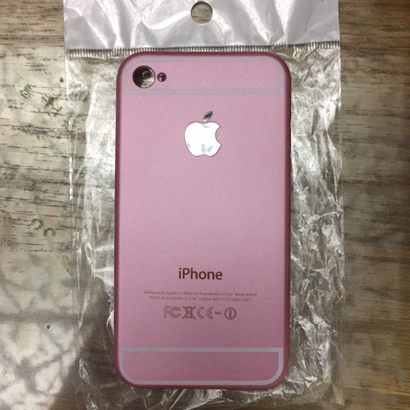 iPhone4/4S粉紅色手機殼
