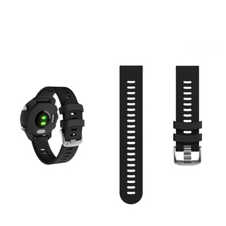 【圓紋錶帶】Garmin Approach S40 20mm 智慧 手錶 運動矽膠 透氣 腕帶