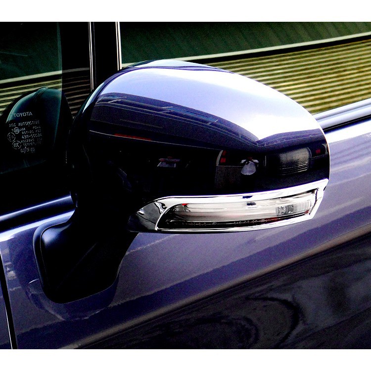Toyota Prius 3代 2009~2012 改裝 鍍鉻銀 後視鏡燈框 後照鏡蓋框 照後鏡飾框