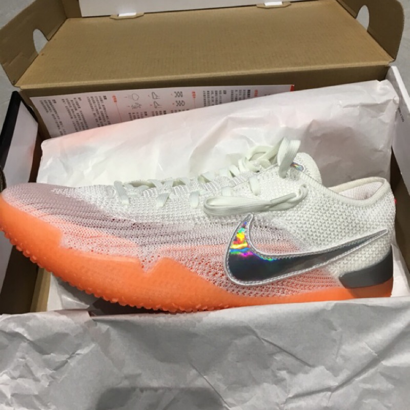 NIKE KOBE AD NXT 360 黃 白桔