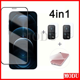 MODU 4 合 1 9D 螢幕玻璃華為 Y7A Y6P Y7P Y9A Y5P Y8P Y9 Y7 Y6 Y9S Y6