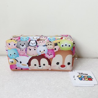 [滿額免運💕正版付吊牌💕全新現貨]Disney 迪士尼Tsum Tsum 奇奇 蒂蒂 三眼怪 唐老鴨黛西 化妝包 筆袋