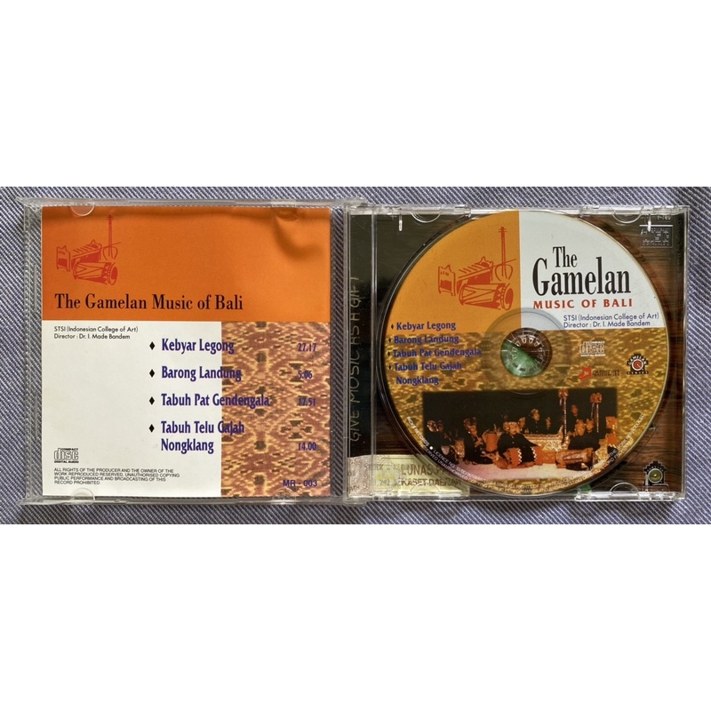 Cd 峇里島甘美朗音樂the Gamelan Music Bali 免運費 蝦皮購物