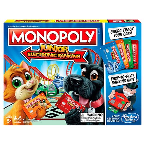 Hasbro Monopoly 地產大亨 - 入門電子銀行版