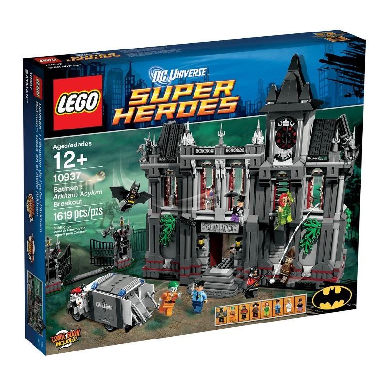 全新 樂高 LEGO 10937 樂高 BATMAN 超級英雄 蝙蝠俠 阿卡漢療養院(台樂貨)