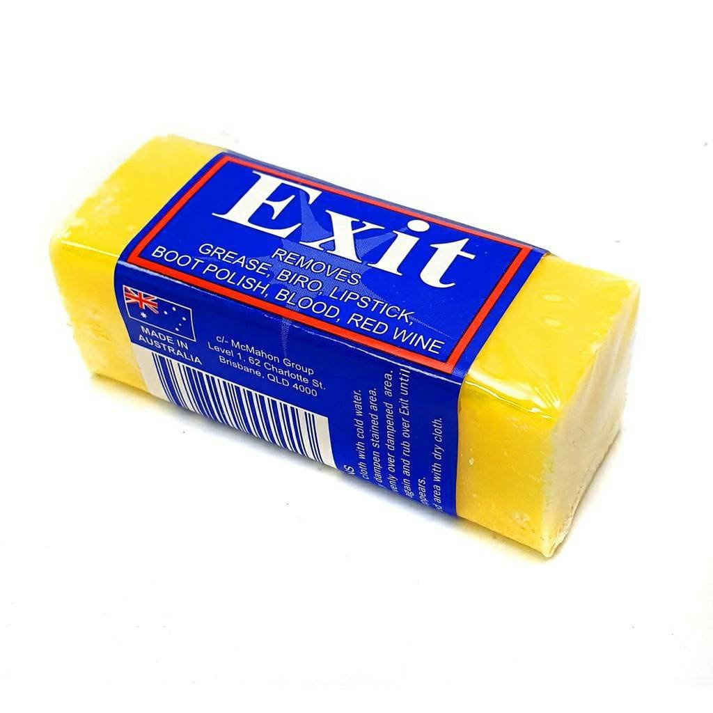 【現貨】澳洲 Exit Soap  萬用去漬皂 神奇去漬橡皮擦 超強去漬皂-50g