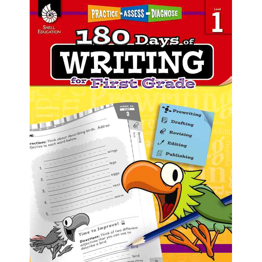 180 Days of Writing for First Grade: Practice - Assess - Diagnose