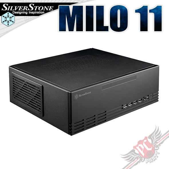 銀欣 SilverStone MILO 11 超薄型Micro-ATX 機殼 PC PARTY