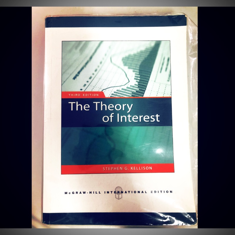 The theory of interest 利息導論與應用(3版）