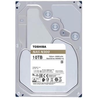 日本熱銷爆款Toshiba東芝【N300 NAS碟】10TB  3.5吋內接硬碟(HDWG11A)