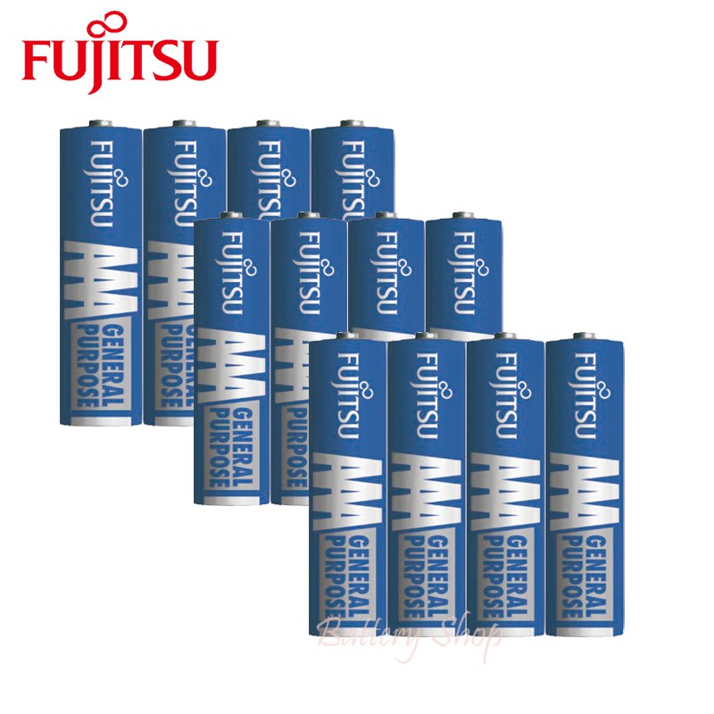 FUJITSU 富士通 4號碳鋅電池 普通電池 R03 台灣公司貨