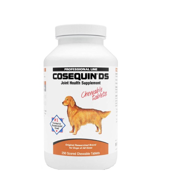 美國代購 Nutramax  Cosequin DS  狗用咀嚼錠250顆  關節保養 不含MSM 犬 Dasuquin