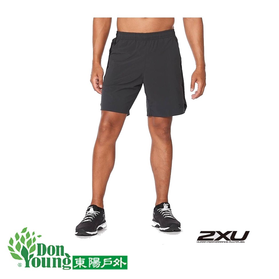 【2XU】男 MOTION 8吋短褲  戶外 健身 運動 跑步  2XMR6479BTRBBLK