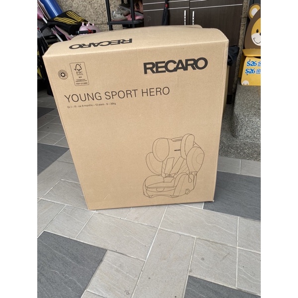 Recaro young sport hero 2021 德國🇩🇪 原廠 空運 安全座椅