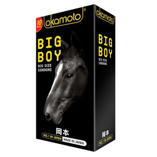 岡本okamoto 大黑馬Bigboy 大尺寸保險套 一盒10入【Condoms保險套】
