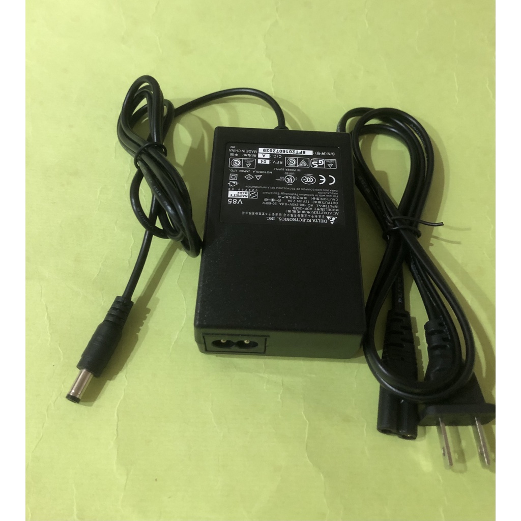 AC 110-240V  直流12V 2A電源變壓器  LED 電源供應器 台達電 附電源線