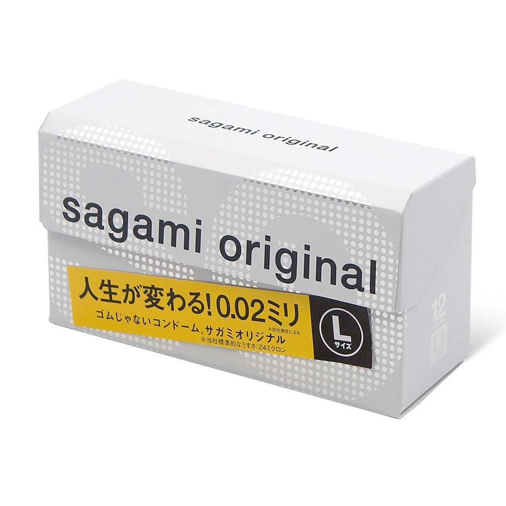 sagami 相模元祖 002 超激薄大尺寸 58mm 衛生套 保險套 L-加大 12片