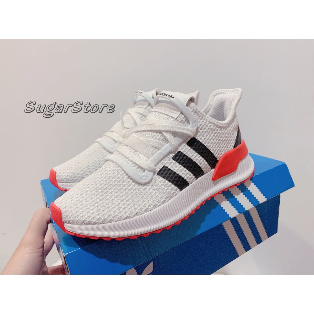 Sugar_tw - 現貨 Adidas Originals U Path Run 白紅 白黑配色 男女鞋 FX0104