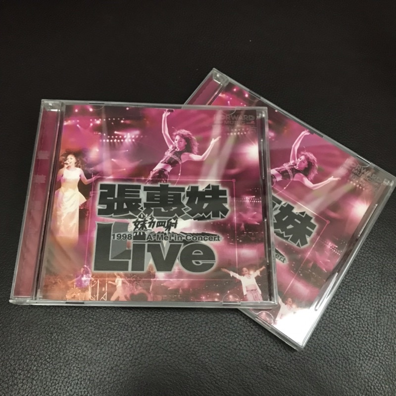 張惠妹 妹力四射LIVE(2片CD) 1998 A-Mei-in-Concert