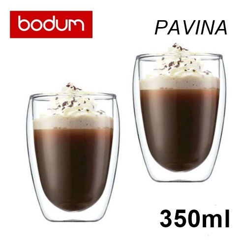 【北歐生活】Bodum PAVINA 雙層玻璃杯 350ml 兩入裝