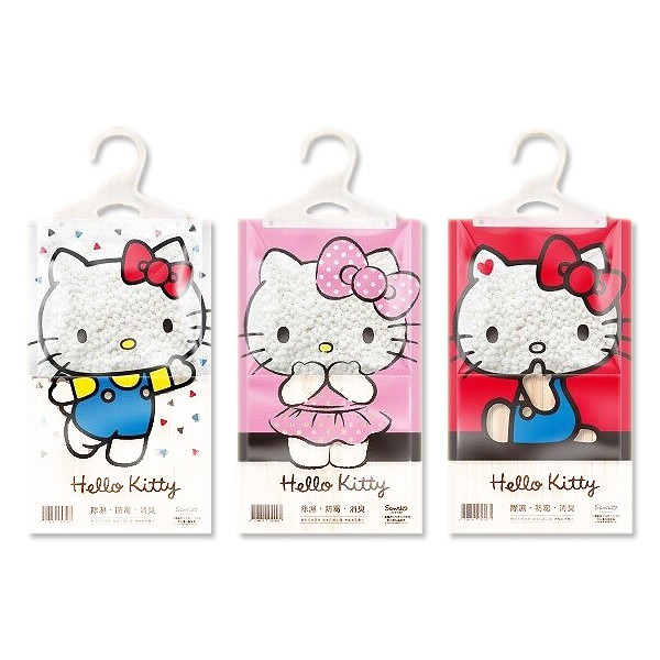 Hello Kitty 懸掛式除濕袋(1入)【小三美日】包裝隨機出貨 D953581