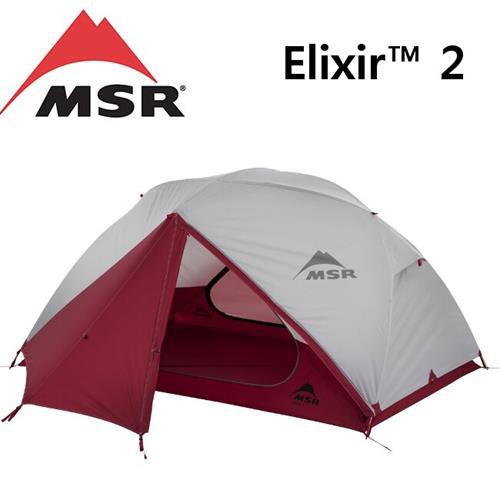 MSR Elixir 2 輕量雙人三季帳篷/2人帳/登山帳篷 雙門 附地布 10311 零碼特價