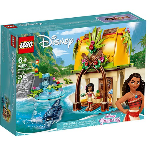 LEGO樂高 LT43183 Moana's Island Home_Disney迪士尼公主系列