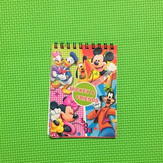 Disney迪士尼Mickey mouse米老鼠米奇米妮唐老鴨高飛布魯託便條筆記本