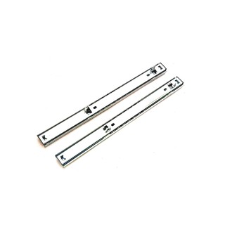 290mm 2截 鋼珠 滑軌 抽屜 傢俱 不可拆 2節